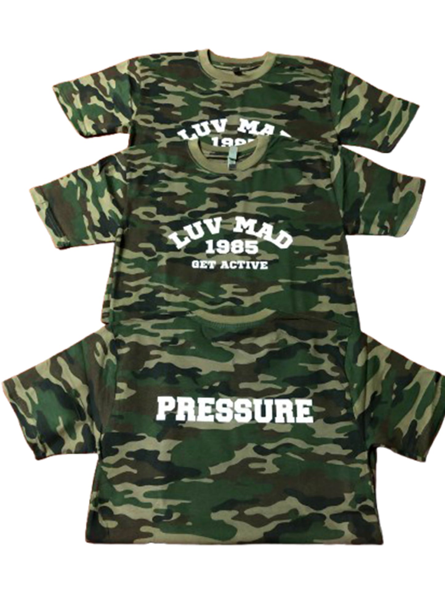 LuvMad Classic Camo White Out Edition…Pressure