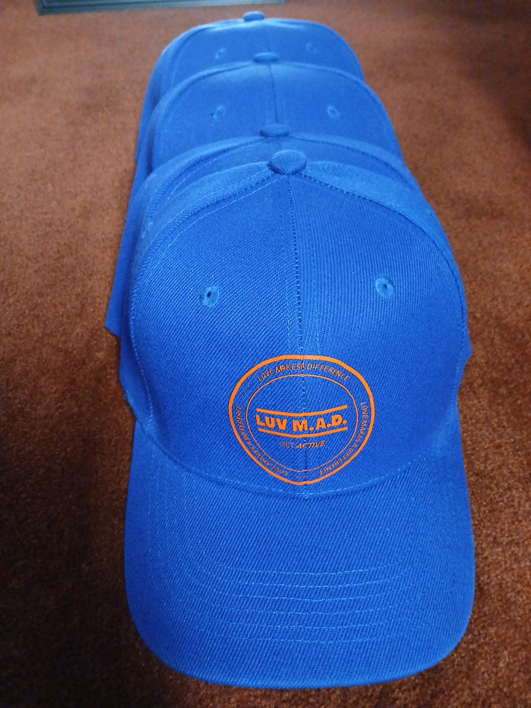 Orange N Blue Skies Baseball Hat