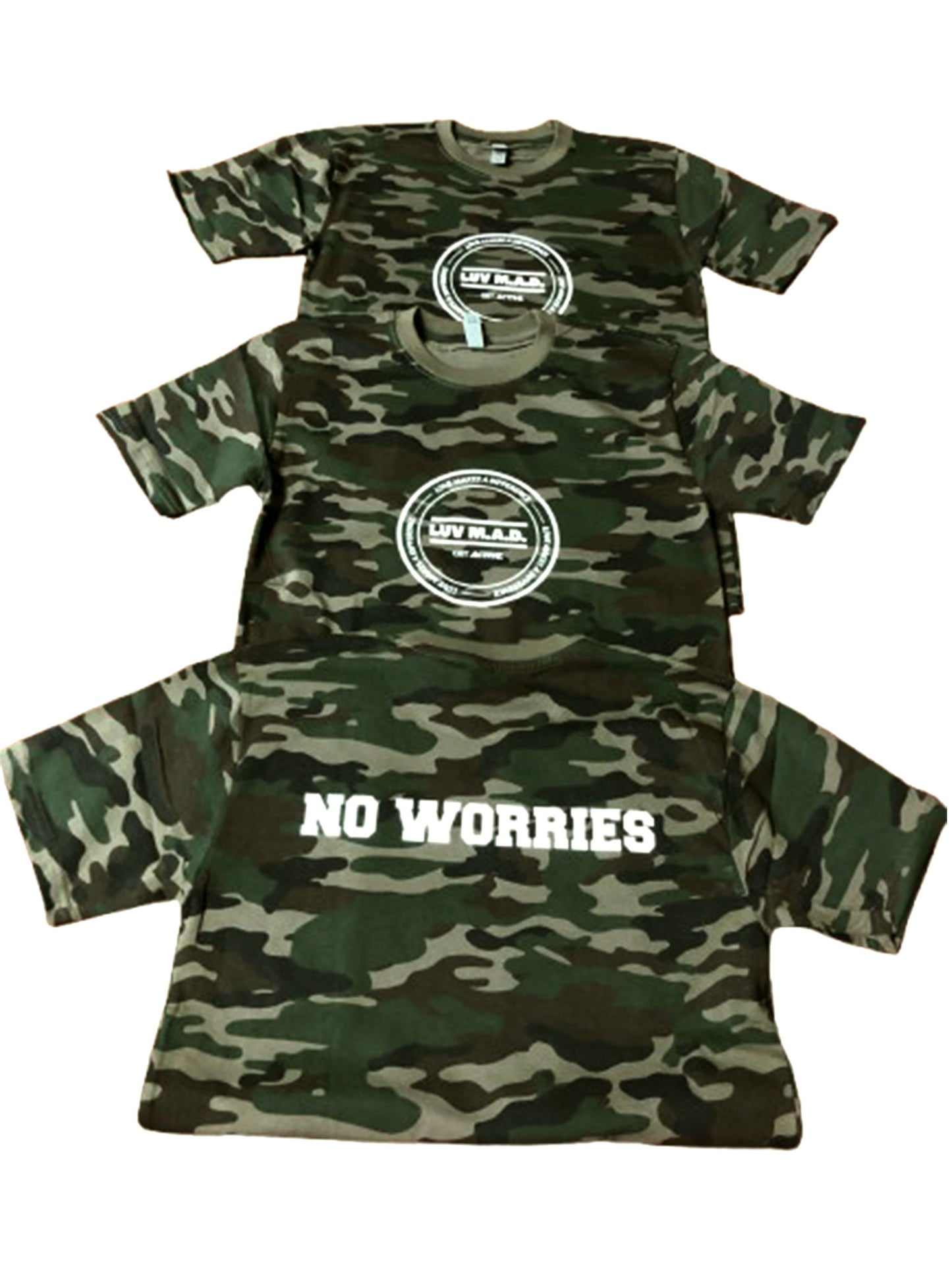 LuvMad Premium Camo White Out…No Worries