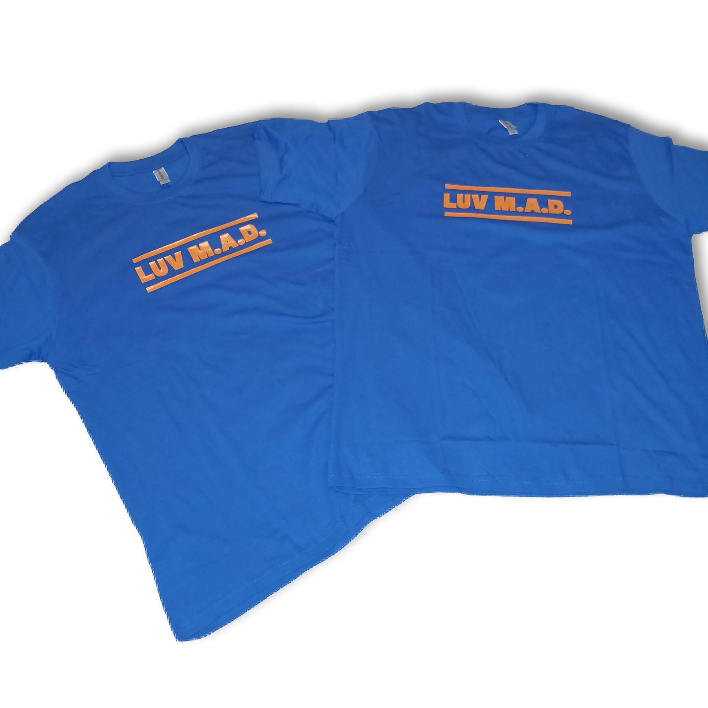 Orange N Blue Skies Cotton Ts