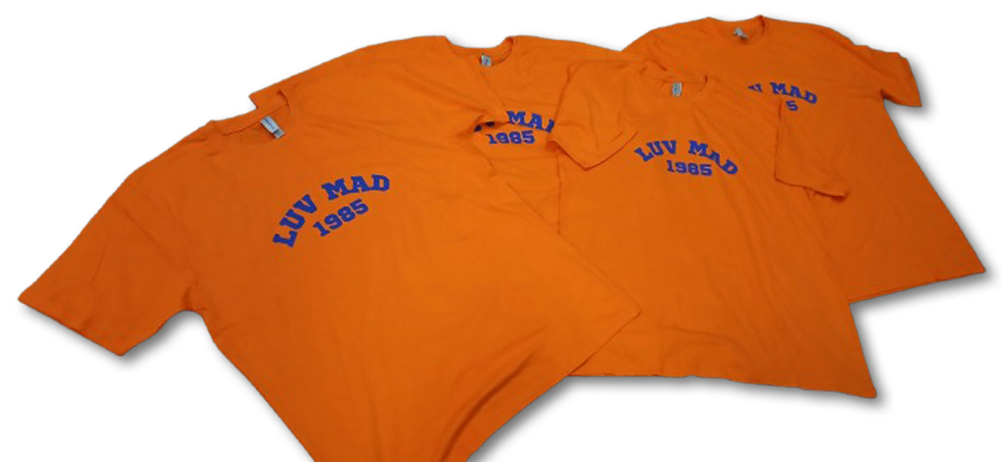 Orange N Blue Skies Cotton Tees