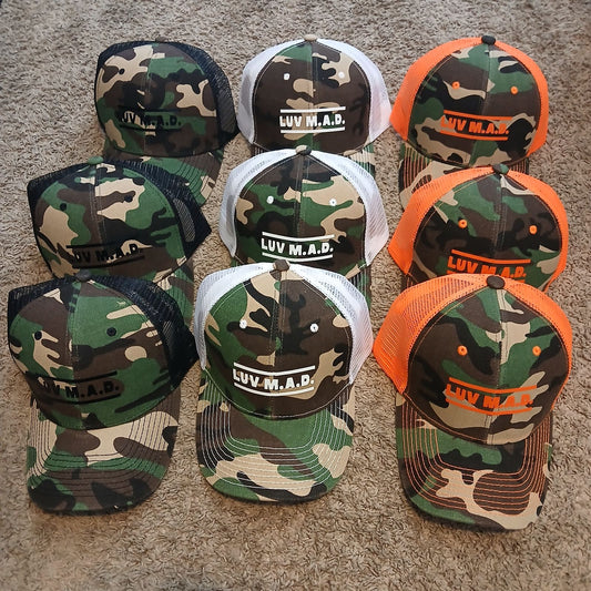 Vintage Camo Truckers