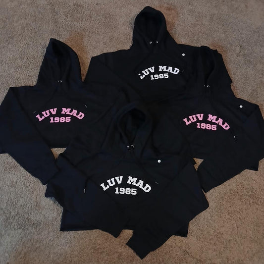 Women’s LuvMad Classic Crop Hoodies